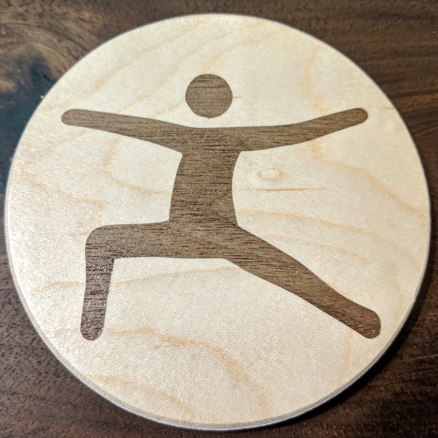 Yoga Pose Coaster Set
