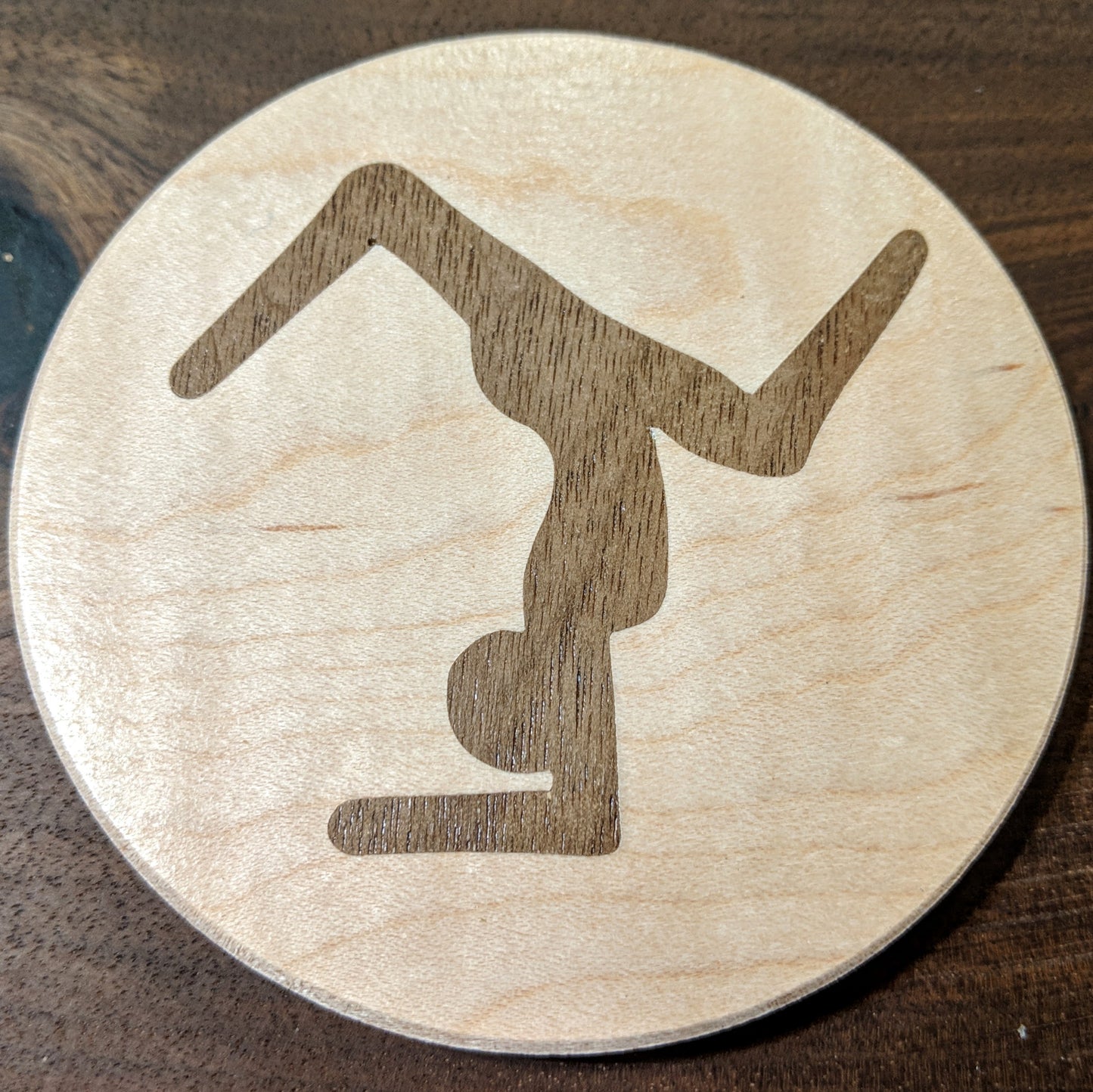 Yoga Pose Coaster Set