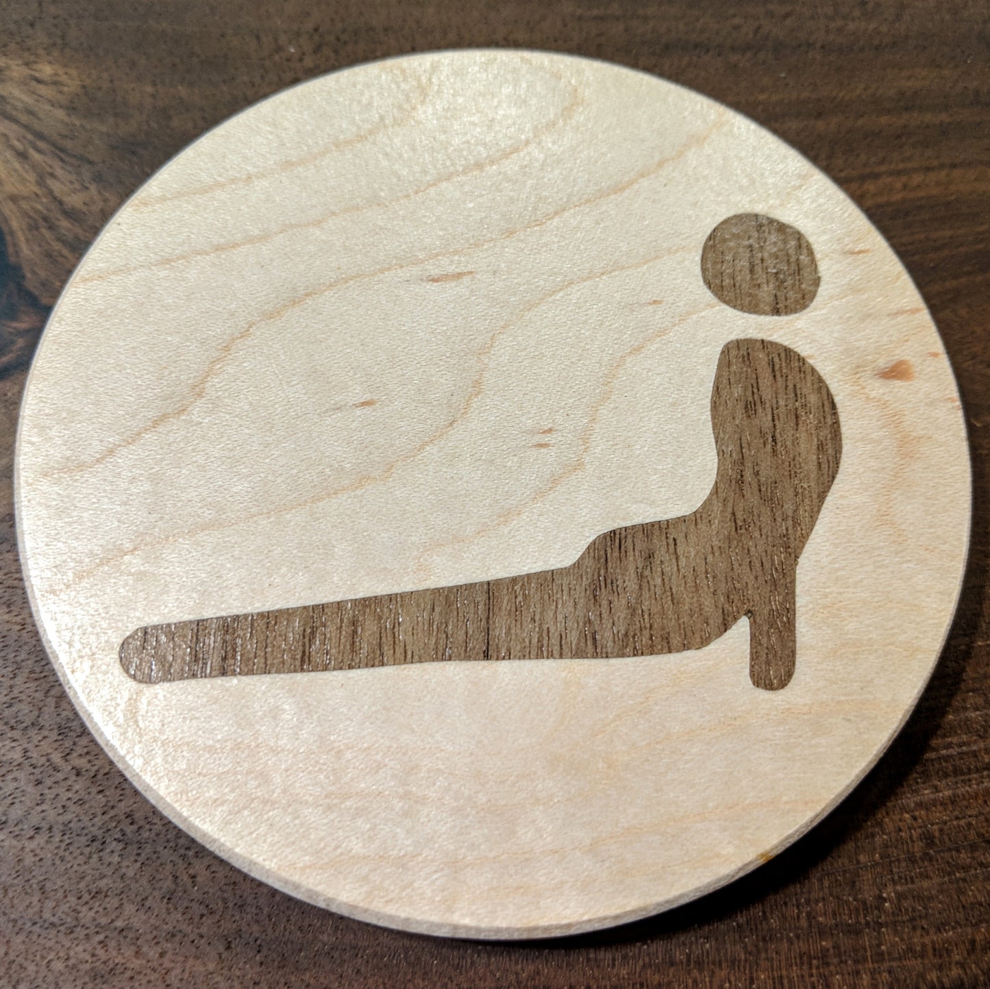 Yoga Pose Coaster Set