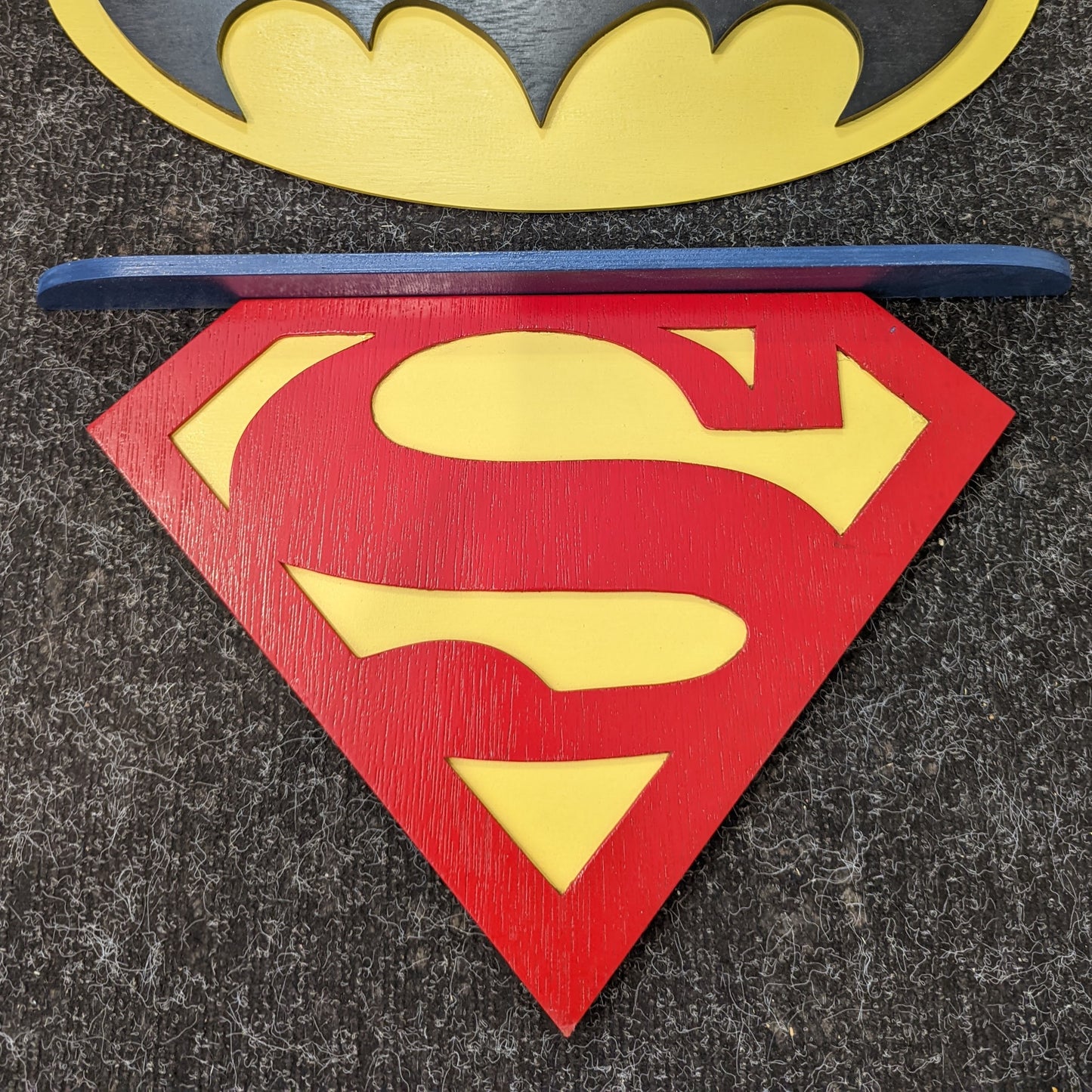 Superhero Shelf
