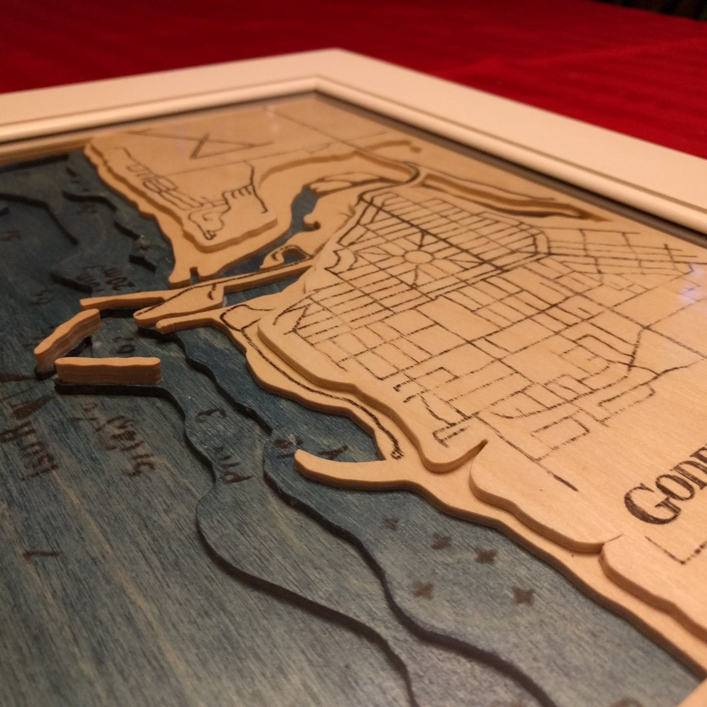 3D Map and Marine Chart of Goderich