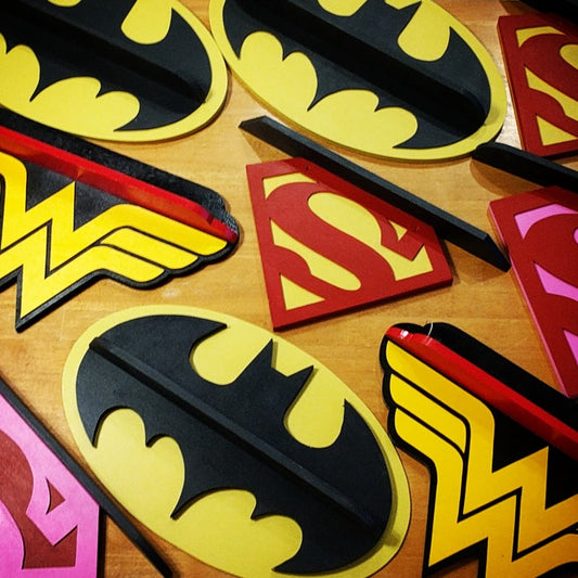 Superhero Shelf