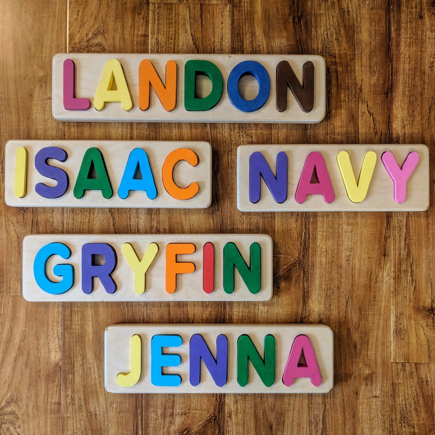 JuniorMaker Name Puzzle