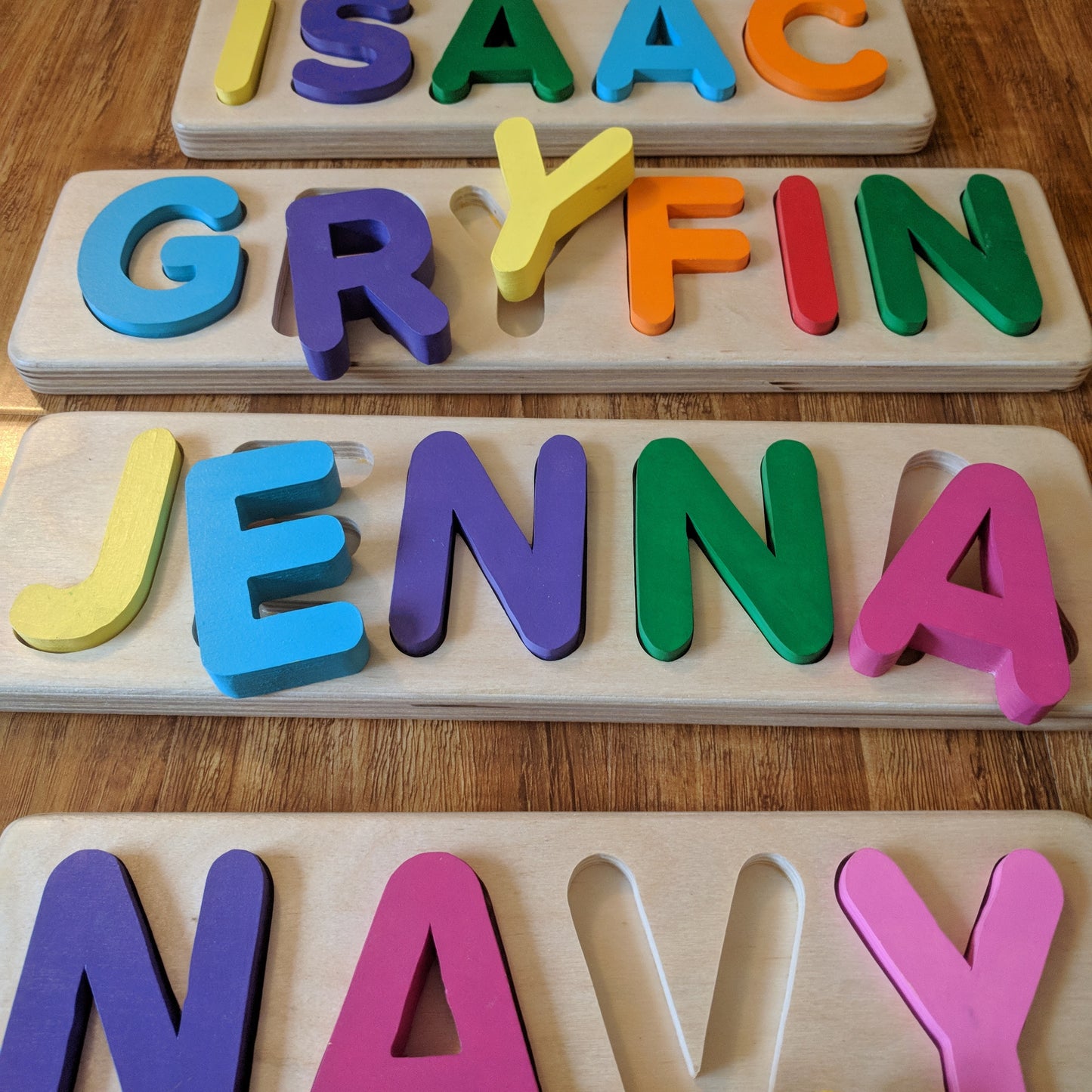 JuniorMaker Name Puzzle