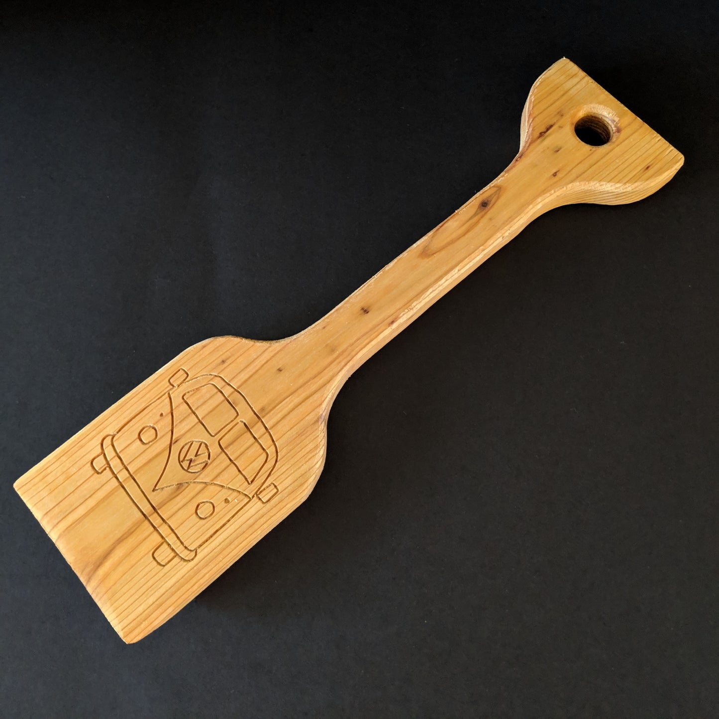 Cedar BBQ Scraper (Various Designs/Fully Customizable)