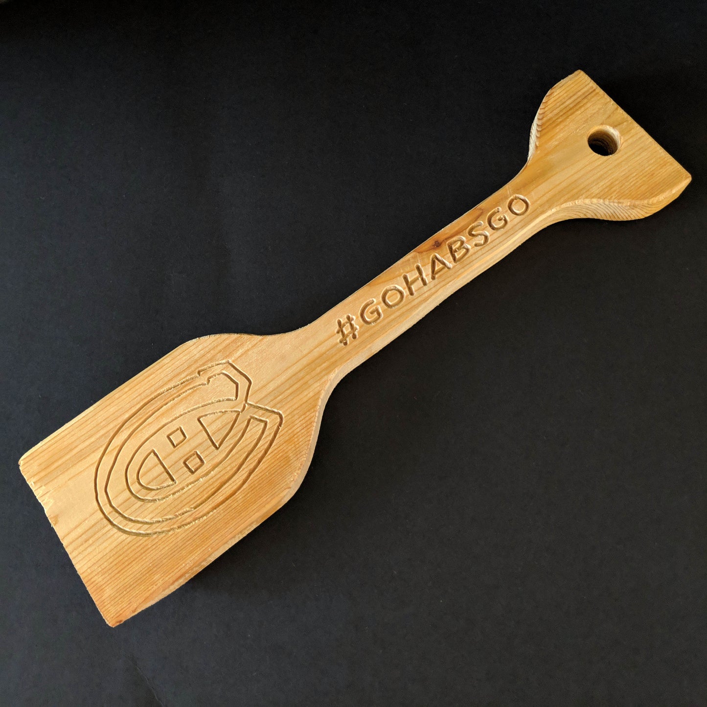 Cedar BBQ Scraper (Various Designs/Fully Customizable)