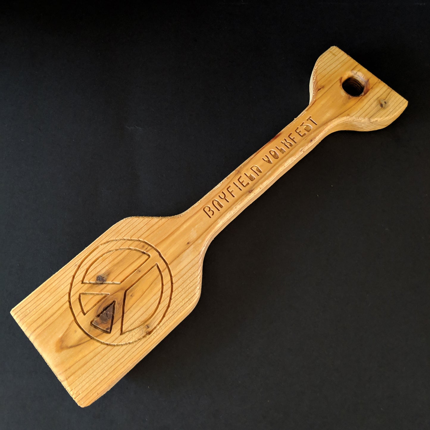 Cedar BBQ Scraper (Various Designs/Fully Customizable)