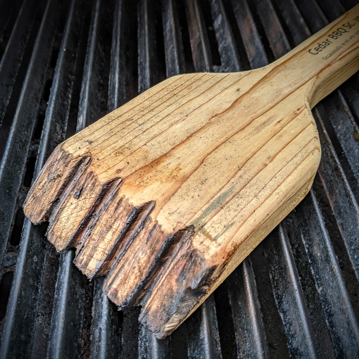 Cedar BBQ Scraper (Various Designs/Fully Customizable)