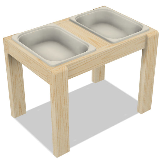 Indoor Dual Bin Sensory Table