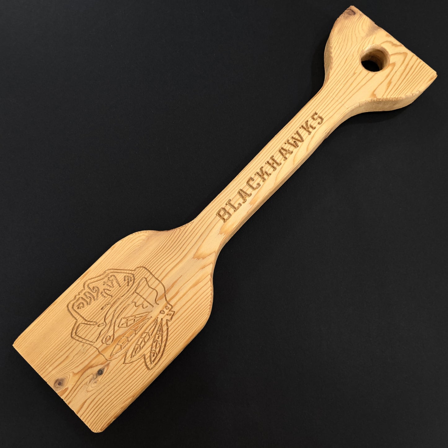 Cedar BBQ Scraper (Various Designs/Fully Customizable)