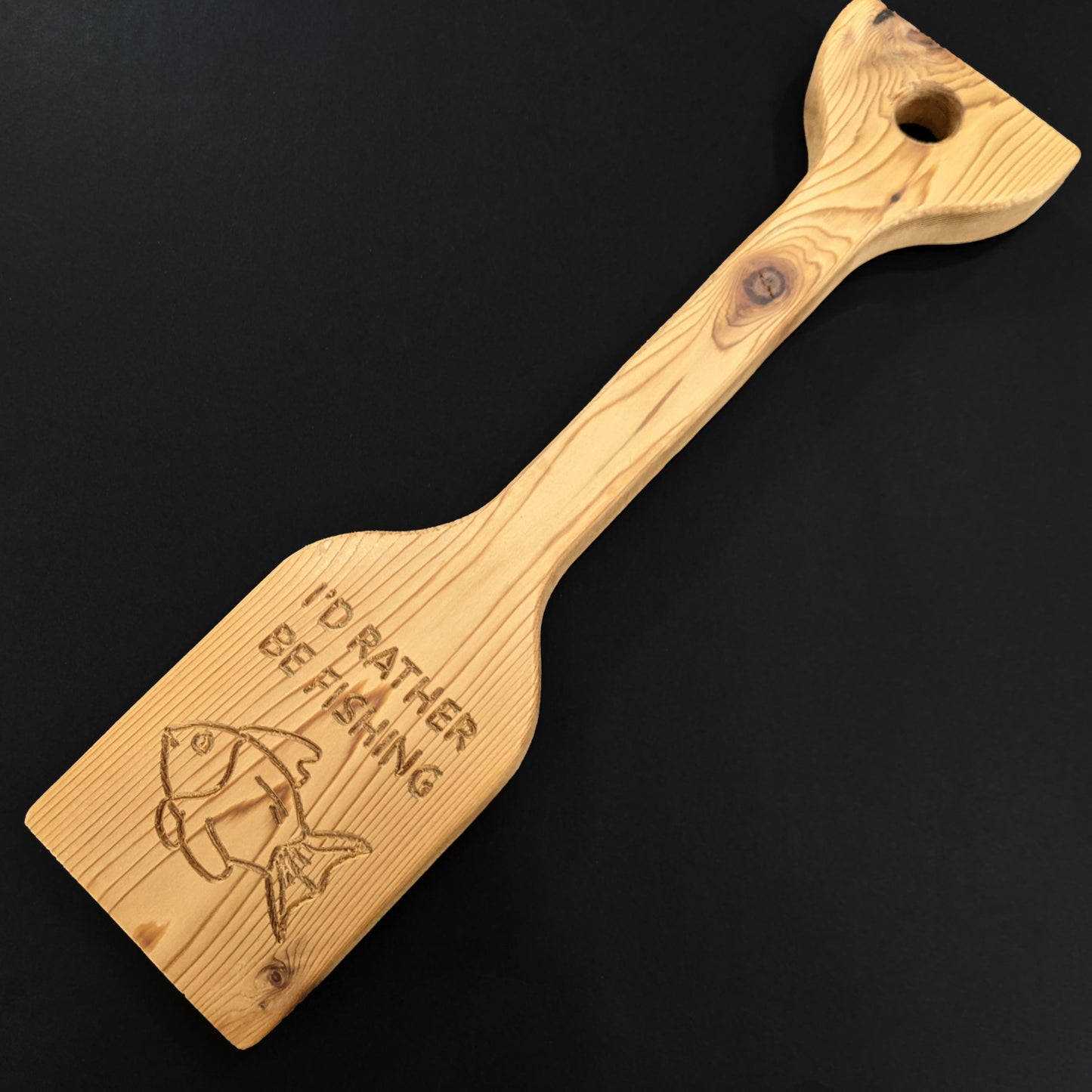 Cedar BBQ Scraper (Various Designs/Fully Customizable)