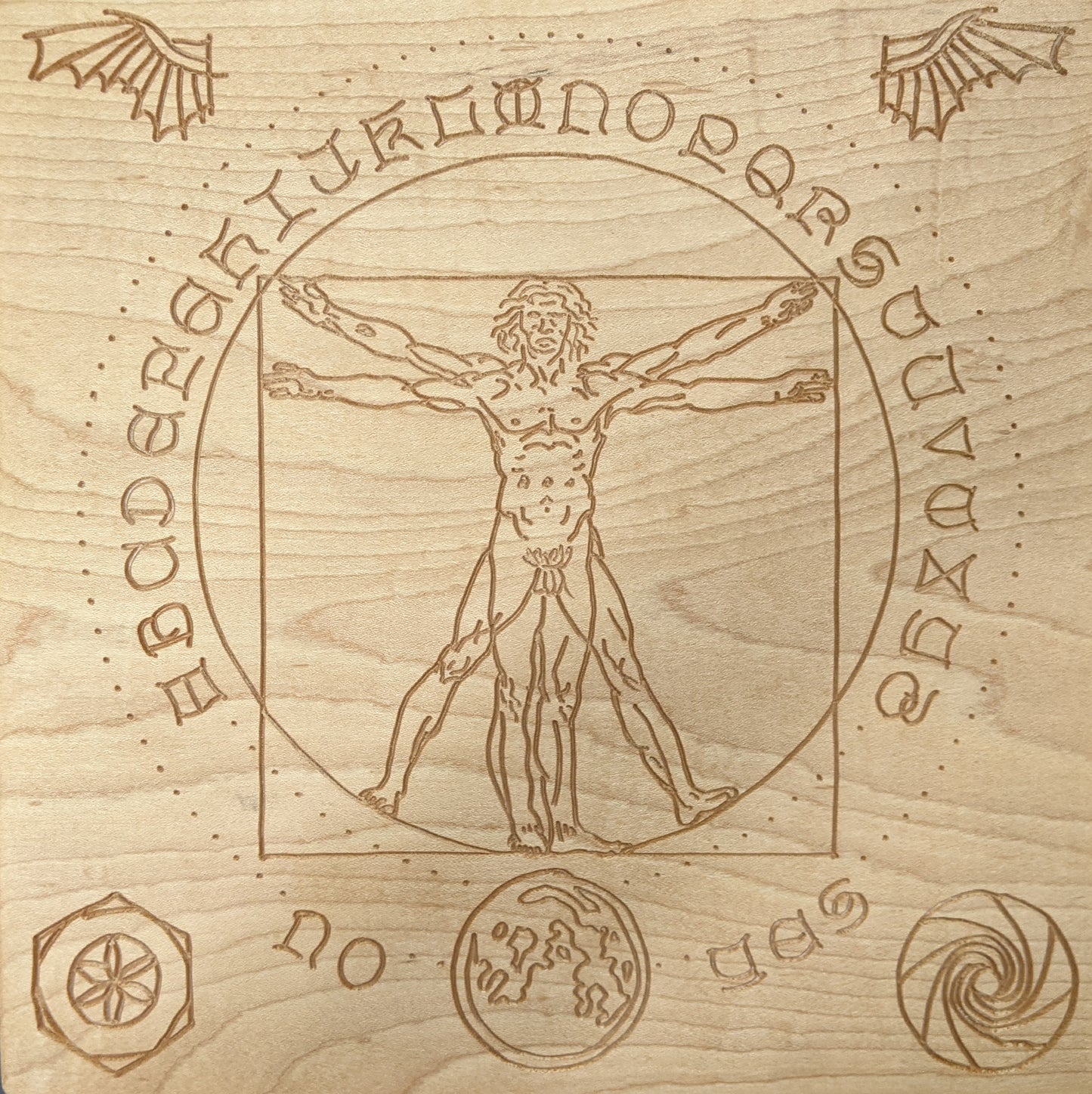 Handmade Da Vinci Pendulum Board