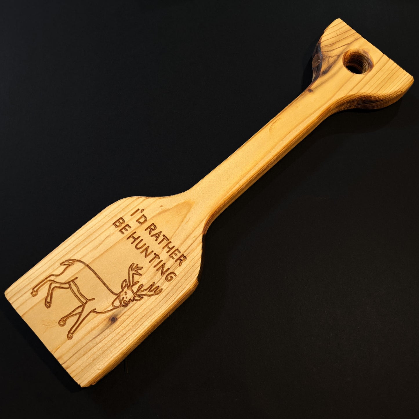 Cedar BBQ Scraper (Various Designs/Fully Customizable)