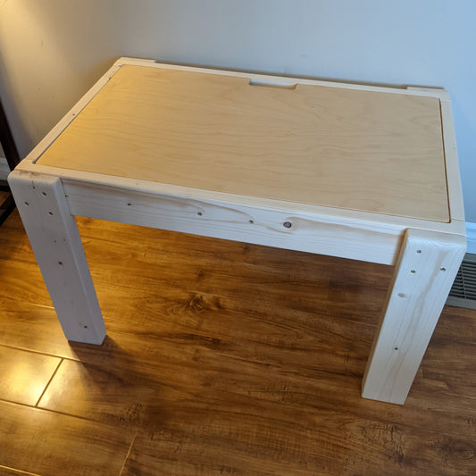 Indoor Dual Bin Sensory Table