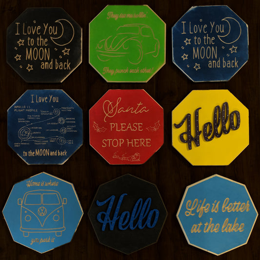 Hand Engraved Signs